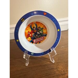 Nuk Justice League DC Comics Kids Toddler Toddler Bowl Dishwasher Safe